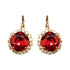 Auskari "Apžilbinošs Mirdzums III (Scarlet)" ar Swarovski™ kristāliem